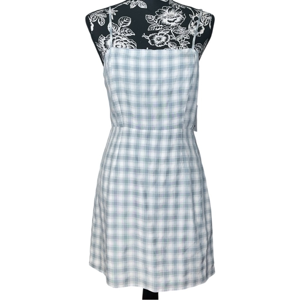 LA Hearts Gingham Shift Dress Size M